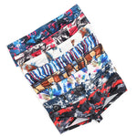 4 Pack Men's U-Pouch Low-Rise Moisture-Wicking Trunks
