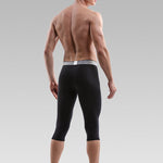 2 Pack Men's Anti-Chafing Workout Quick-Dry & Breathable Activewear Tights