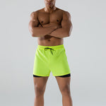 Men's Minimalist Design Sporty Cut Odor-Control Board Shorts