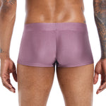 Men’s U Convex Pouch Swim Trunks with Drawstring