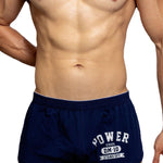 2-pack Men's DM Printed Lettering Low Waist Sexy Cotton Boxer Shorts