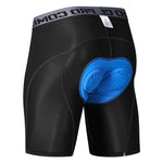 2 Pack Men's Moisture-Wicking Mesh Breathable Shock-Absorbing Riding Activewear Tights