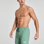 Men's Solid Breathable Beach Shorts Boxer