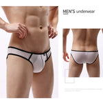 3-pack Men's Nylon Low-rise U-shaped Briefs