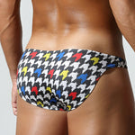 2 Pack Men's Printed Snug-Fit & Personalized Style Briefs