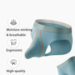3 Pack Men's Sexy Large Pouch Breathable Comfortable Cotton Briefs