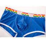 2 Pack Men’s Large Pouch Rainbow Trunks