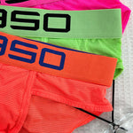 2 Pack Men's Comfortable Breathable Sports Solid Color Briefs