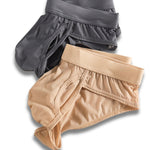 3 Pack Men's Fly Opening Supportive Pouch Stretch Premium Briefs