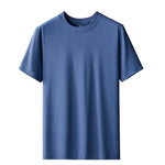 Men's Double-Faced Modal Crewneck Base Layer Casual Ultra-Soft Tagless T-Shirt