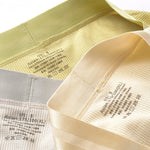 3 Pack Men's Soft Cotton Blend Waffle Briefs with Separate Pouch and High-Leg Cut