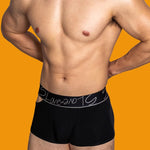 2 Pack Men's Stylish Breathable Modal Sports Trunks
