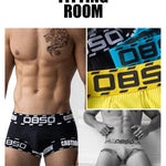 2 Pack Men's U-Pouch Low-Rise Breathable Trunks