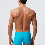 Men's Moisture-Wicking Lining Sporty Cut Stay-Put Fit Swim Shorts & Trunks