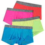 3 Pack Men's Lace Breathable Sweat-Wicking Trunks