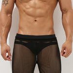 Men’s Sexy See Through Mesh Boxer Shorts