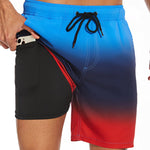 Men's Breathable Inner Pocket All-Day Freshness Board Shorts