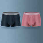 Men's Seamless Trunks with Organic Latex Support Cup