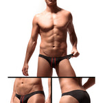 3 Pack Men's U-Pouch Low-Rise Briefs