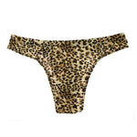 3 Pack Men's Sexy & Bold Animal Print Low-Rise Breathable Briefs