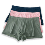 3 Pack Men's Breathable Comfort U-Shaped Raised Pocket Ribbed Briefs