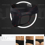 4 Pack Men's Sexy Nylon Low-Rise Comfortable Thong & Strings
