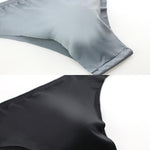 Men's Seamless Low-Rise Support Underwear with U-Shape Pouch