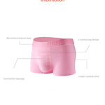 2-pack Men's Negative Ion Massage Boxer Briefs