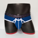 2 Pack Men's Detachable Front Pouch Durable Stretch Skin-Friendly Briefs