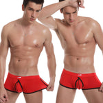 3 Pack Men's Modal U-convex Large Pouch Breathable Trunks