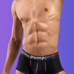 2 Pack Men's Athletic Mesh Trunks with Sculpted Pouch and Stretch Fit