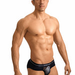 2 Pack Men's Ice Silk Supportive Fit Mesh Briefs