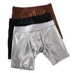 2 Pack Men's Contoured Pouch Casual & Sporty Anti-Chafing Boxer Briefs