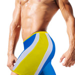 Men's Full Coverage Sporty Cut Anti-Chafing Swim Shorts & Trunks