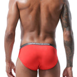 4 Pack Men’s Stylish 3D U Convex Pouch Briefs