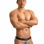 2 Pack Men's Sheer Mesh Low-Rise Breathable Briefs