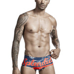 Men's Trendy Lightweight Seamless Comfort Odor-Control Swim Trunks