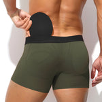 Men's Breathable Mesh Odor-Control Quick-Dry Stretch Fit Trunks