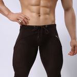 Men’s Athletic Compression Tight Shorts with Drawstring