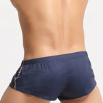 Men’s Breathable Trunks with Button Fly