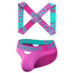Men's Ultra-Soft Cotton Supportive Fit Activewear Shoulder Strap & Underwear