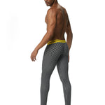 Men's Star Print Cotton Thermal Pants