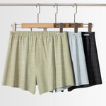 2 Pack Men's Breathable Day-Long Comfort Skin-Friendly Loungewear Shorts