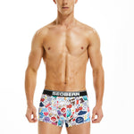 2 Pack Men's Supportive Pouch Anti-Chafing Comfy Waistband Soft Trunks