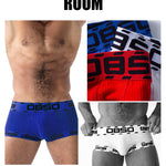 2 Pack Men's Breathable Cotton Performance Trunks