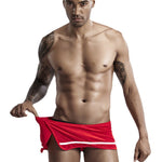 Men's Stylish Homewear Cotton Toweling Side Slit Shorts