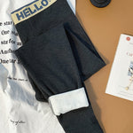 Men's Thermal Pants with Fleece Lining, Thickened Sports Base Layer Pants