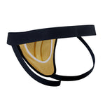 2 Pack Men's Supportive U-Pouch Day-Long Comfort Chafe-Free Design Jockstraps
