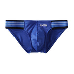3 Pack Men's Solid Color Trendy Side Cut Low-Rise Lift Bikini