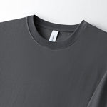 Men's Vintage Soft Pure Cotton Long Sleeve Oversized Relaxed-Fit Loungewear Tops